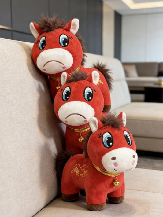 FuzzleJoys™Lucky Horse 2026 – New Year Money Mascot