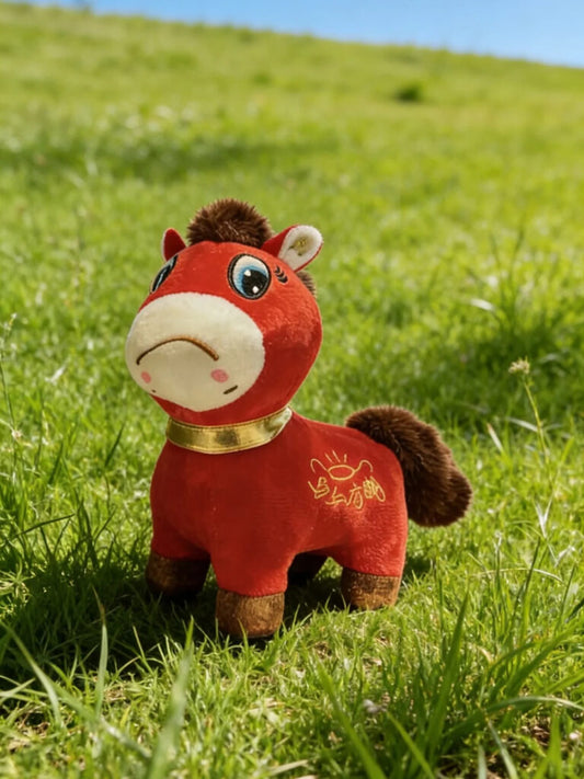 FuzzleJoys™Lucky Horse 2026 – New Year Money Mascot